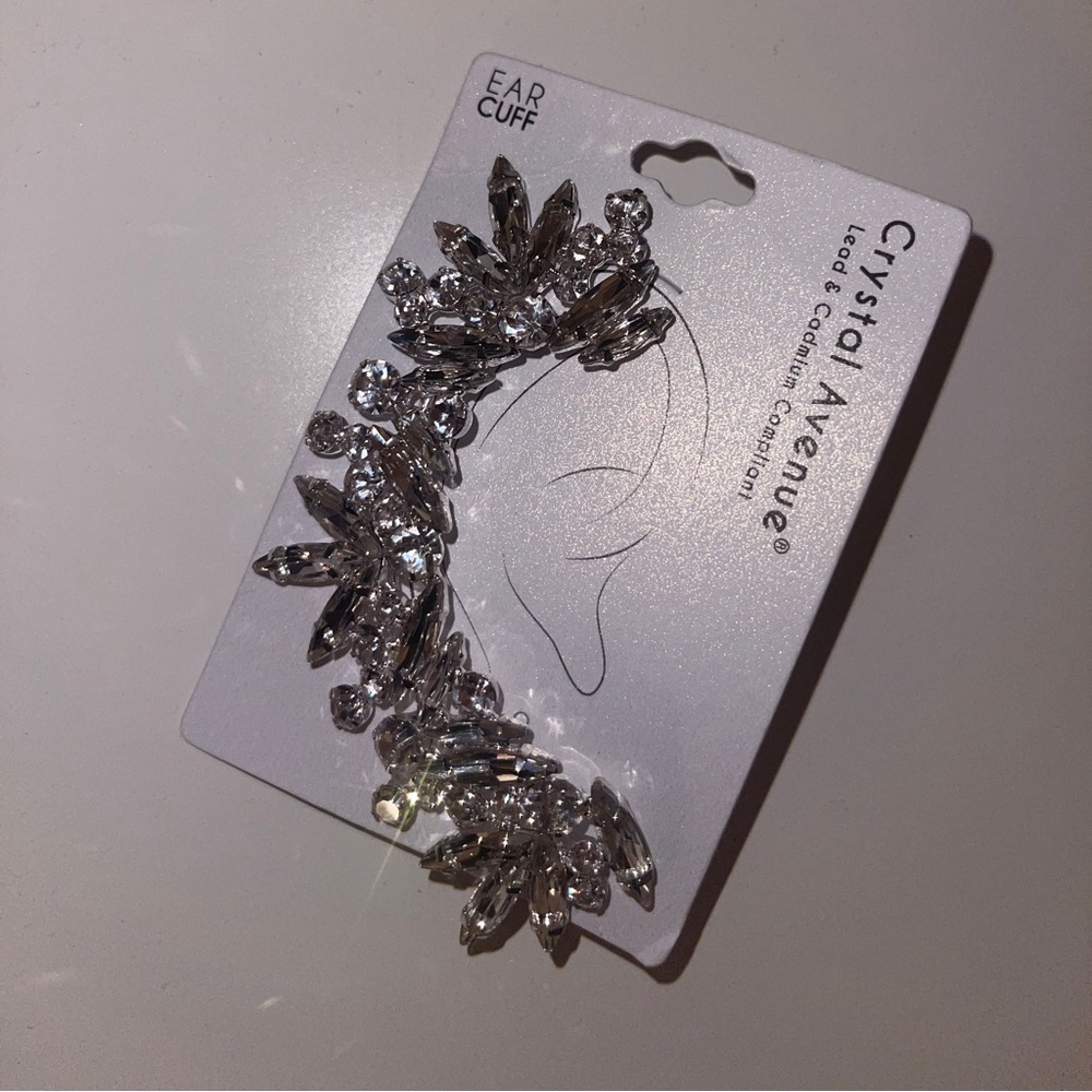 Silver Cuff Earring